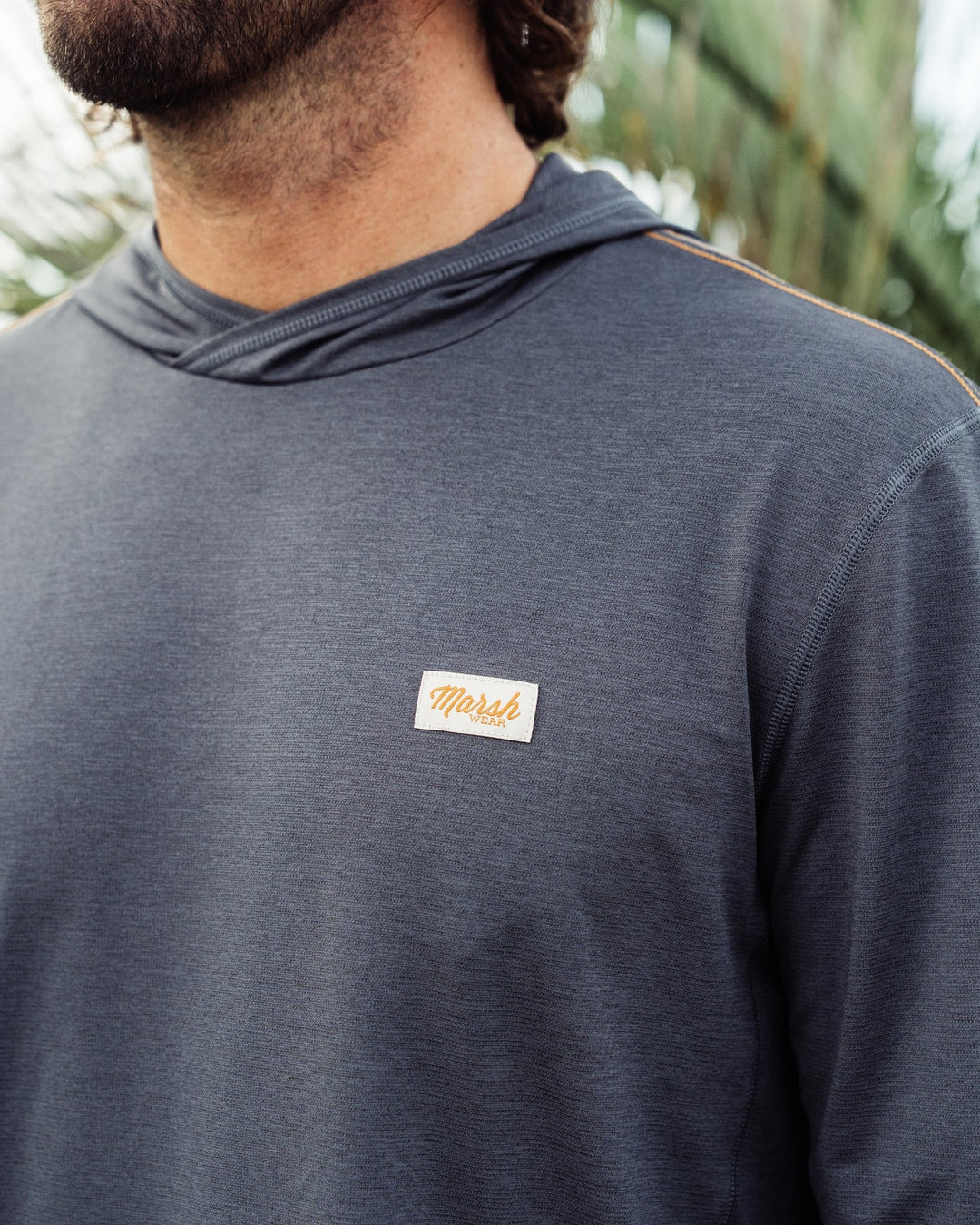 MEN'S CHARCOAL HEATHER HIGH NOON TECH HOODIE