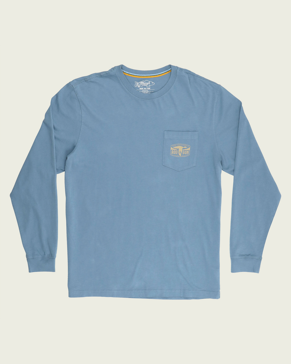 MEN'S DUCK PATCH LONG SLEEVE T-SHIRT
