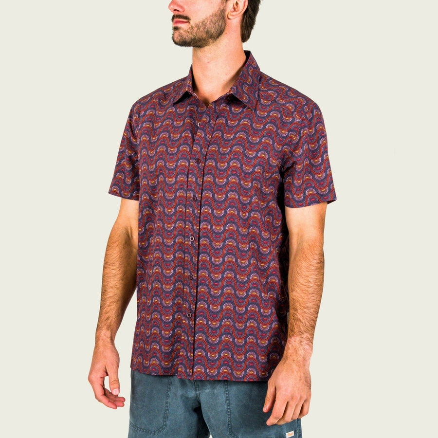 MEN'S BREEZEWEAVE RAISIN SHORTSLEEVE SHIRT
