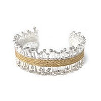 MYRA SILVER & GOLD BRACELET
