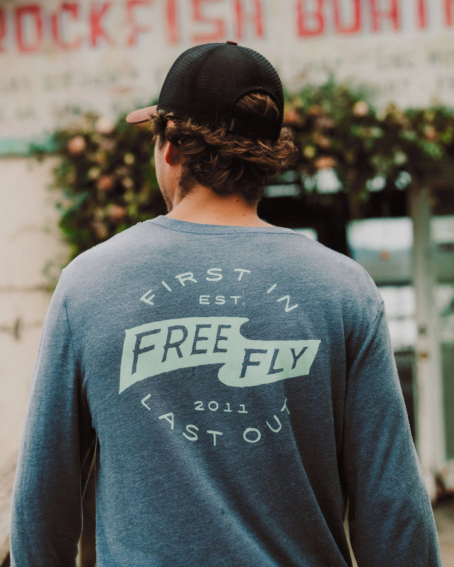FIRST & LAST STORM CLOUD LONG SLEEVE TEE
