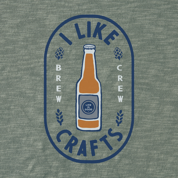 MEN'S I LIKE CRAFTS TEXTURED SLUB TEE
