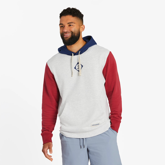 MEN'S LIG DIAMOND SIMPLY TRUE FLEECE HOODIE
