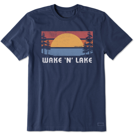 MEN'S WAKE N LAKE CRUSHER TEE