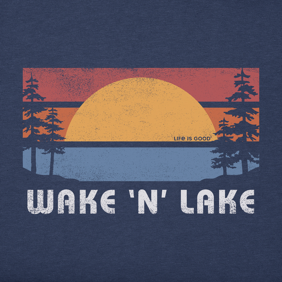MEN'S WAKE N LAKE CRUSHER TEE