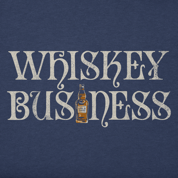 WHISKEY BUSINESS CRUSHER TEE