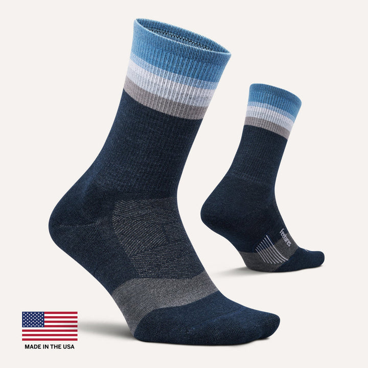 RIVERSTONE MERINO WOOL MAX CUSHION MINI CREW SOCKS