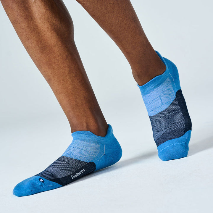 BLUE LAGOON MERINO WOOL MAX CUSHION TAB SOCKS