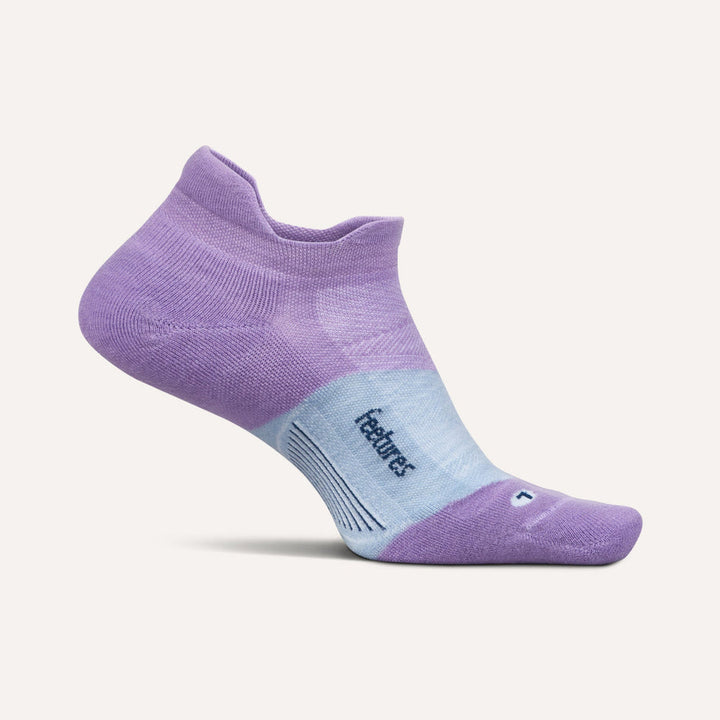 LILAC BLOOM MERINO WOOL MAX CUSHION TAB SOCKS