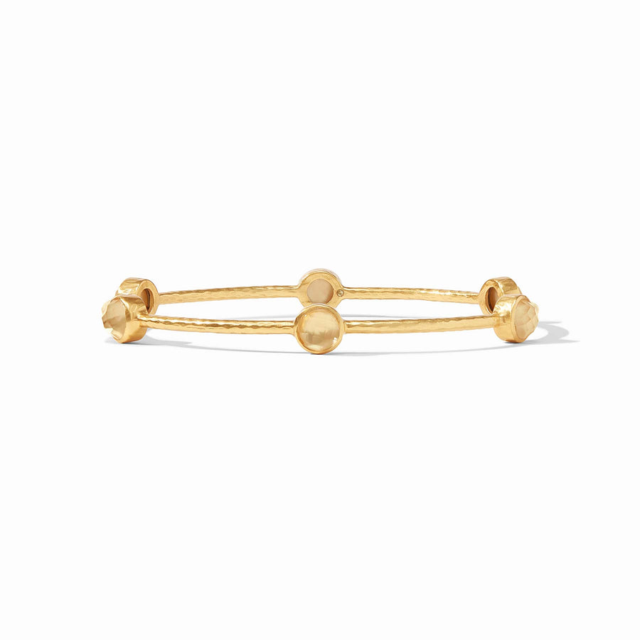 MEDIUM IRIDESCENT CHAMPAGNE MILANO LUXE BANGLE
