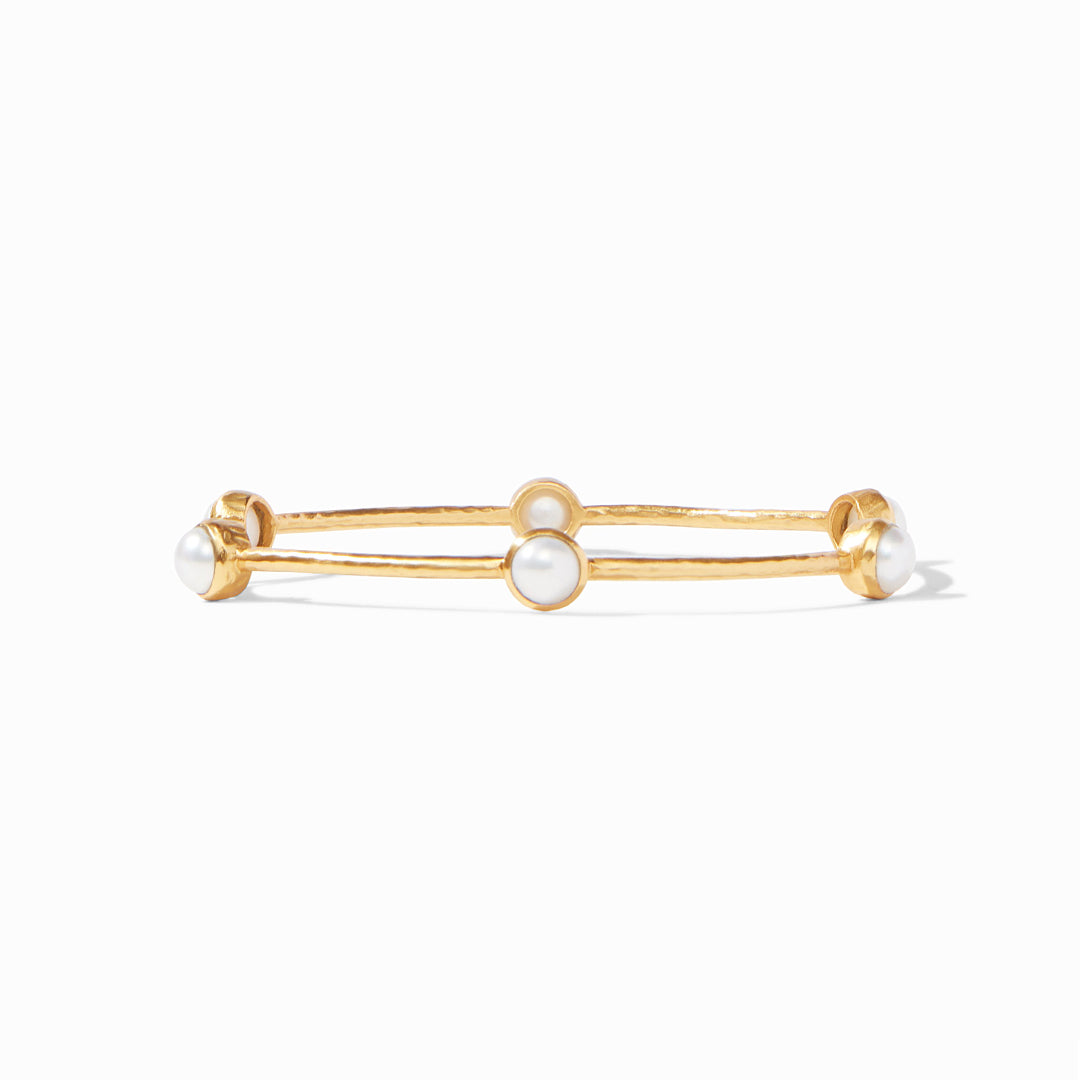 MILANO LUXE GOLD PEARL BANGLE