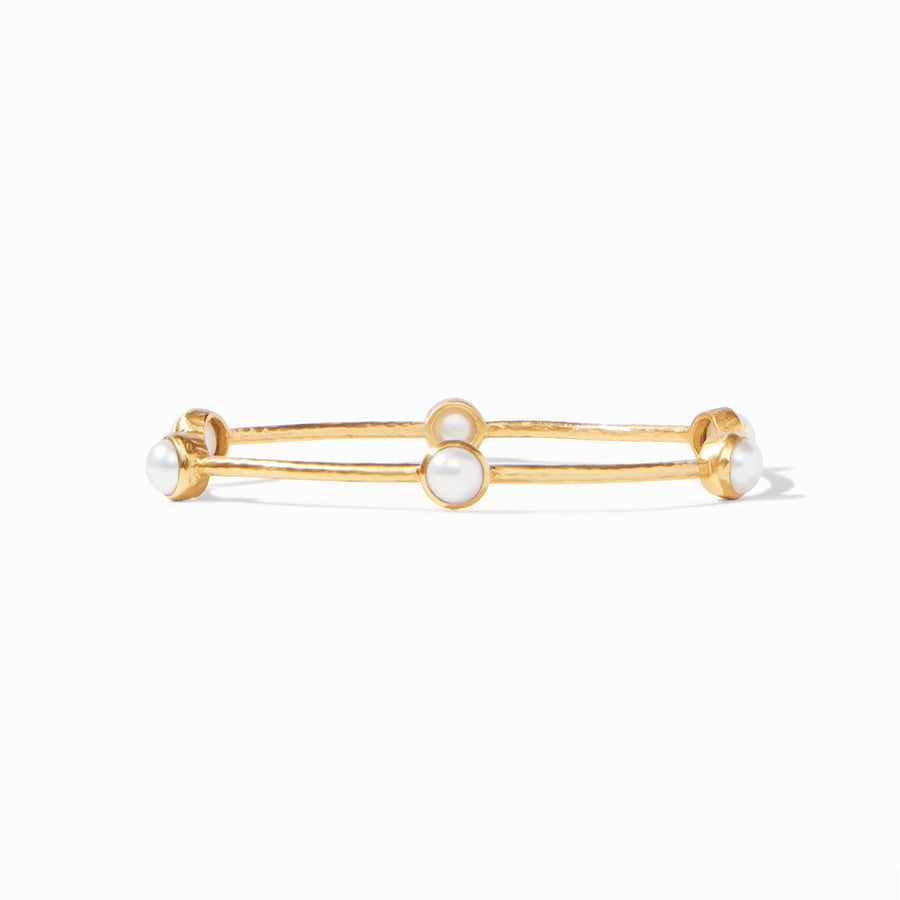 MILANO LUXE GOLD PEARL BANGLE
