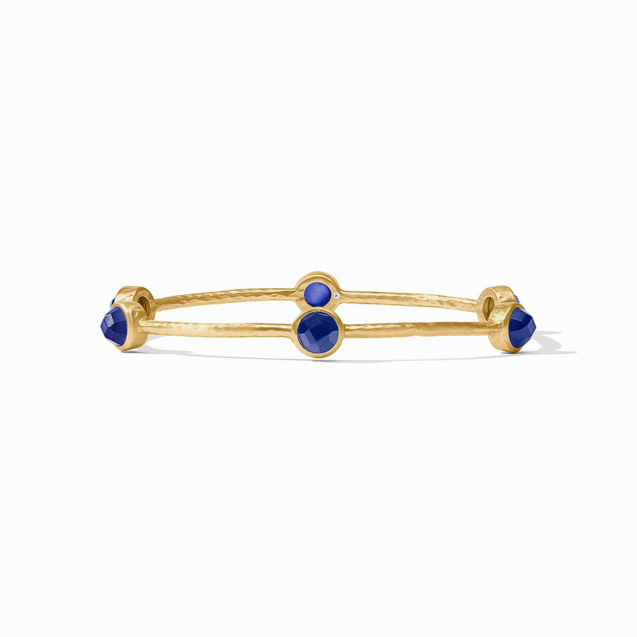 IRIDESCENT SAPPHIRE BLUE MILANO LUXE BANGLE

