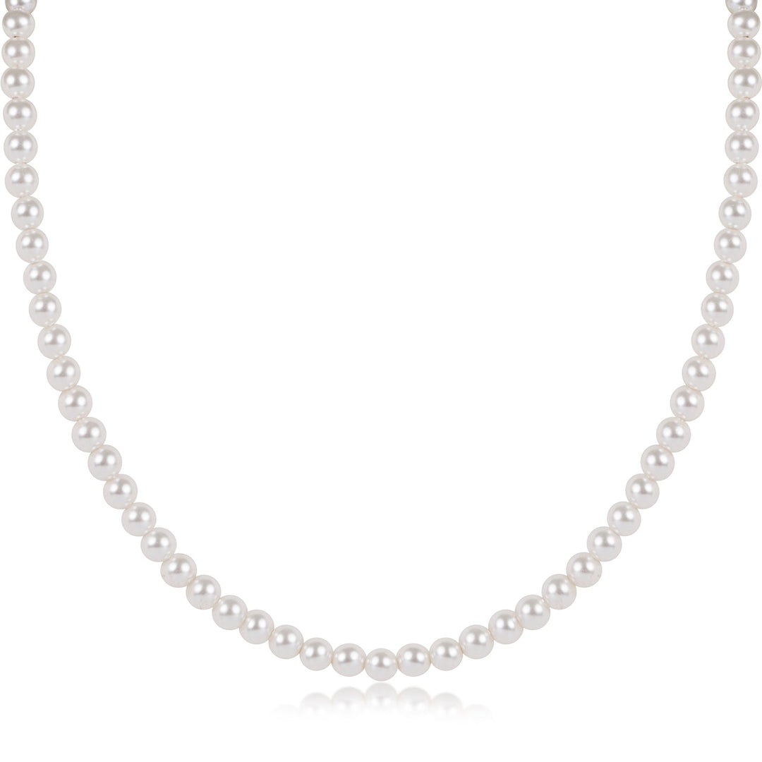 17" CLASSIC PEARL 4MM NECKLACE