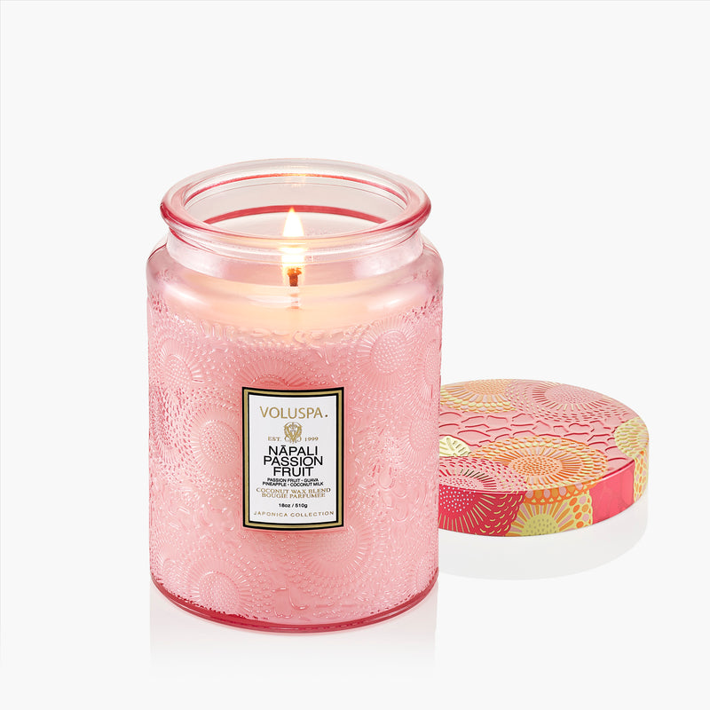 NAPALI PASSION FRUIT 18oz. LARGE CANDLE