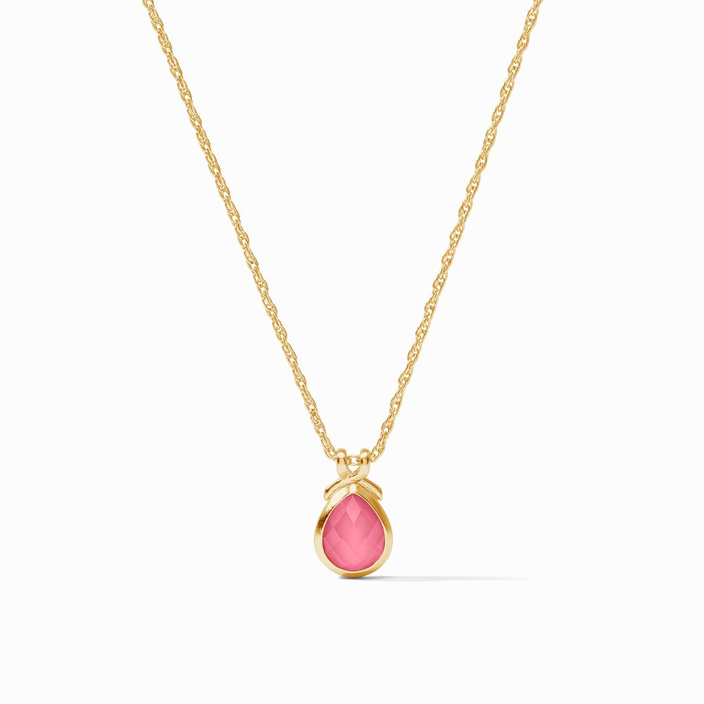 THE PINK DELICATE NECKLACE IRIDESCENT PEONY PINK

