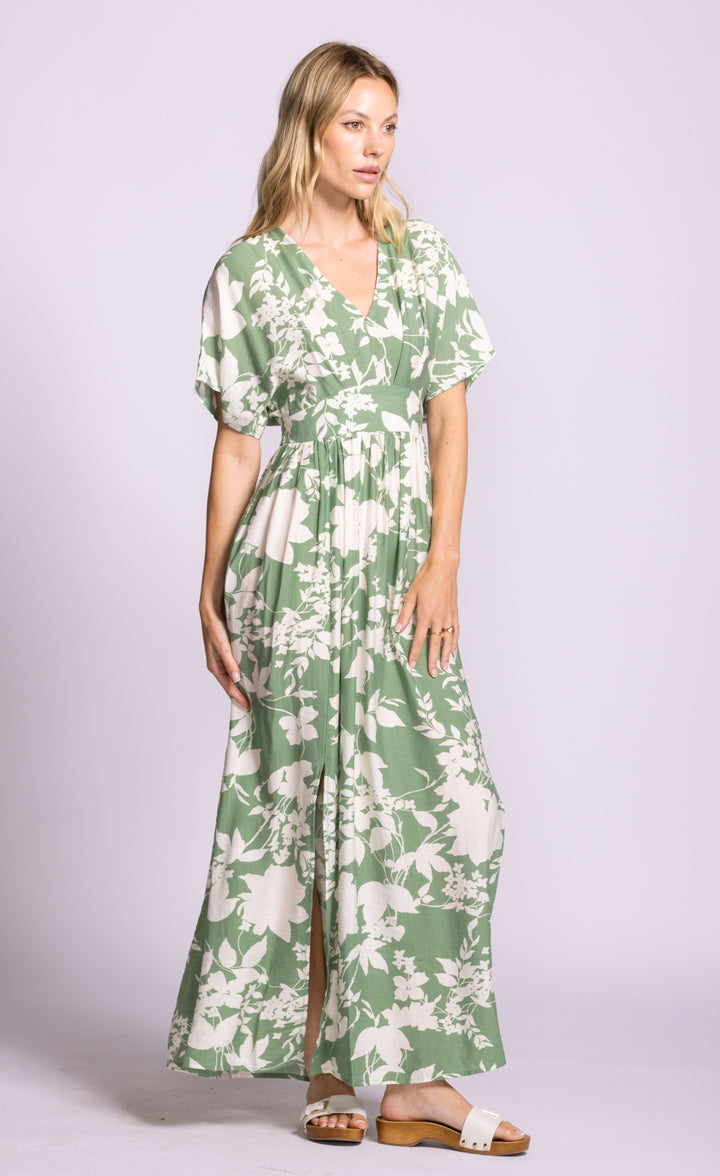 DORAN FLORAL MAXI DRESS