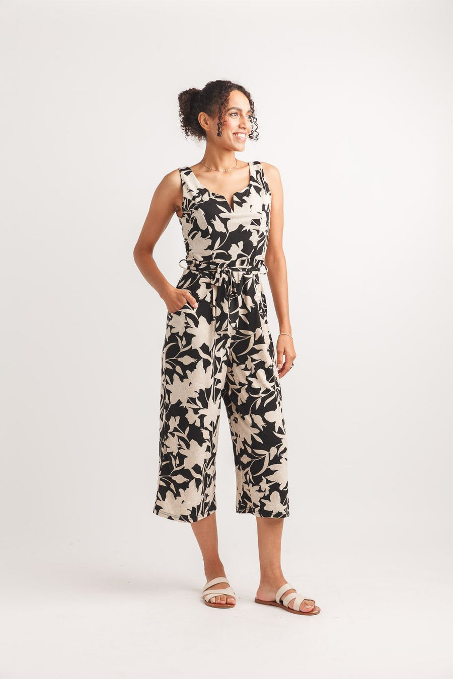 JAX FLORAL CROP JUMPSUIT

