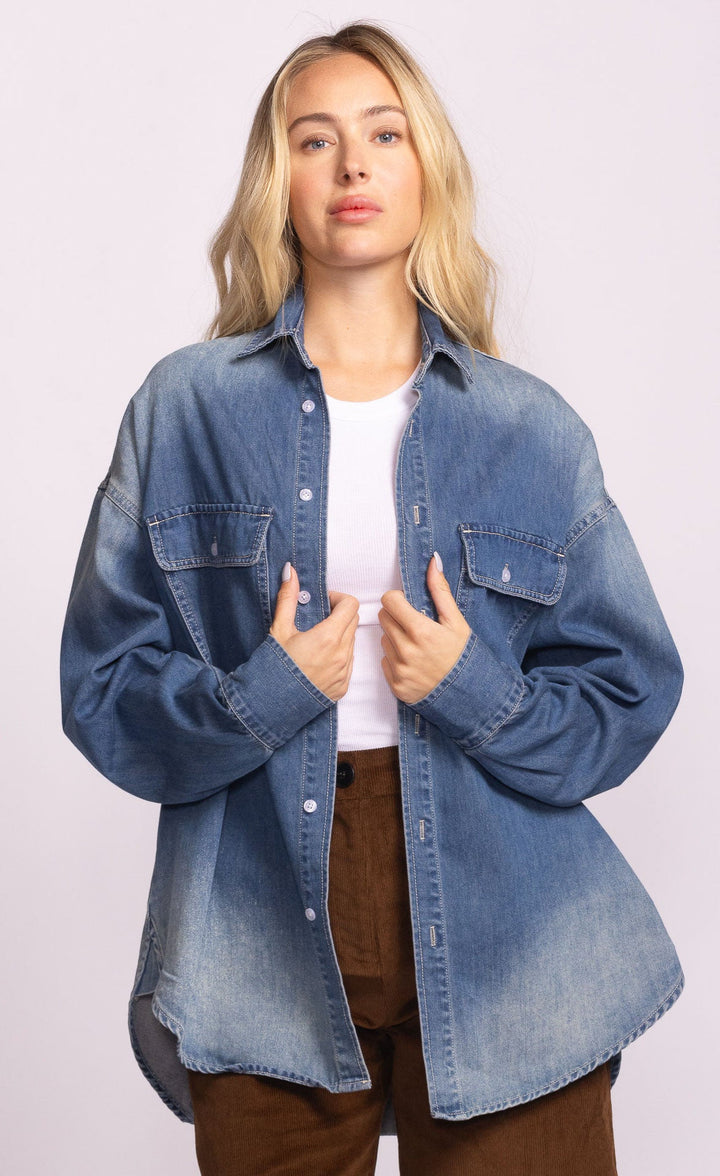 CARTER DENIM BOYFRIEND JACKET