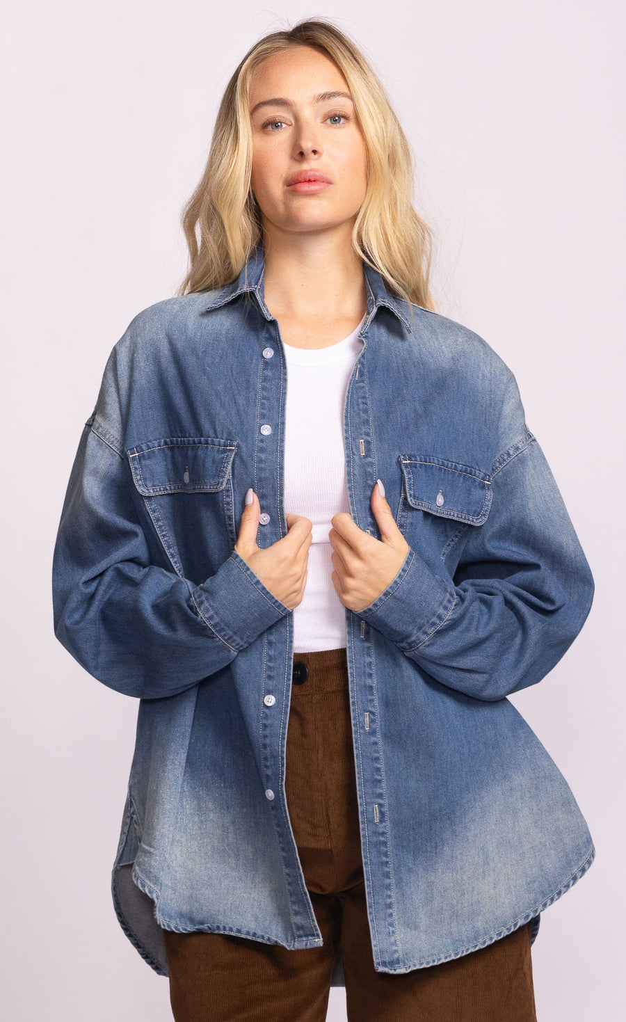 CARTER DENIM BOYFRIEND JACKET
