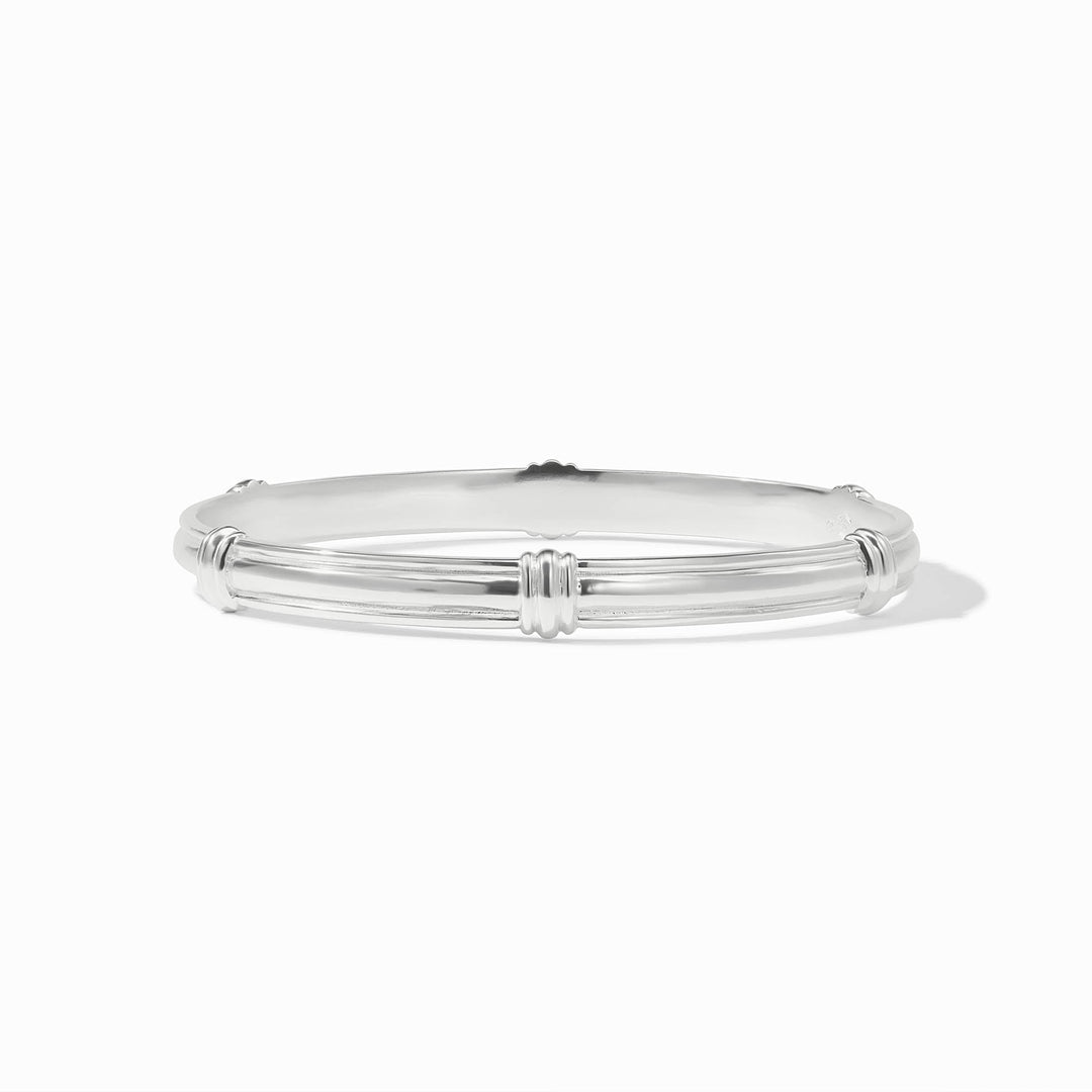 PORTOFINO SILVER STACKING BANGLE