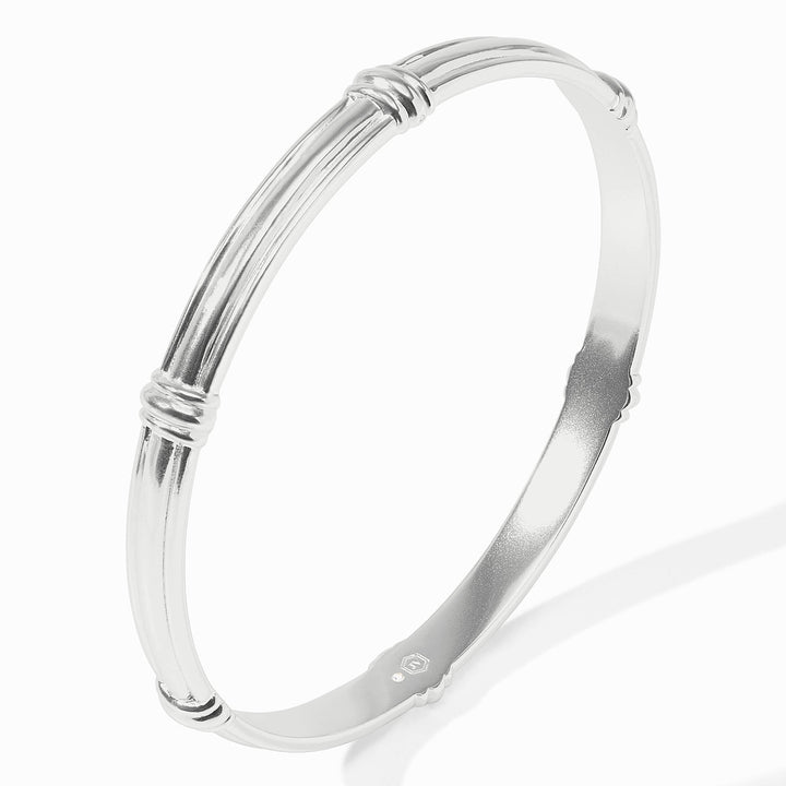 PORTOFINO SILVER STACKING BANGLE