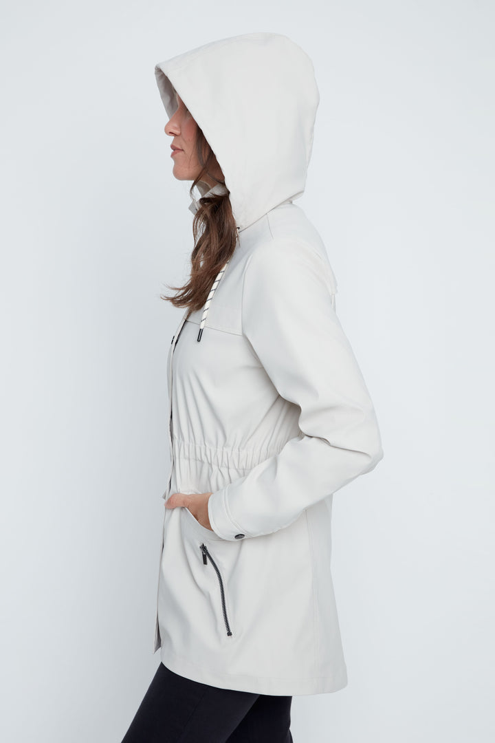 OYSTER ELEMENTS HOODED RAINCOAT