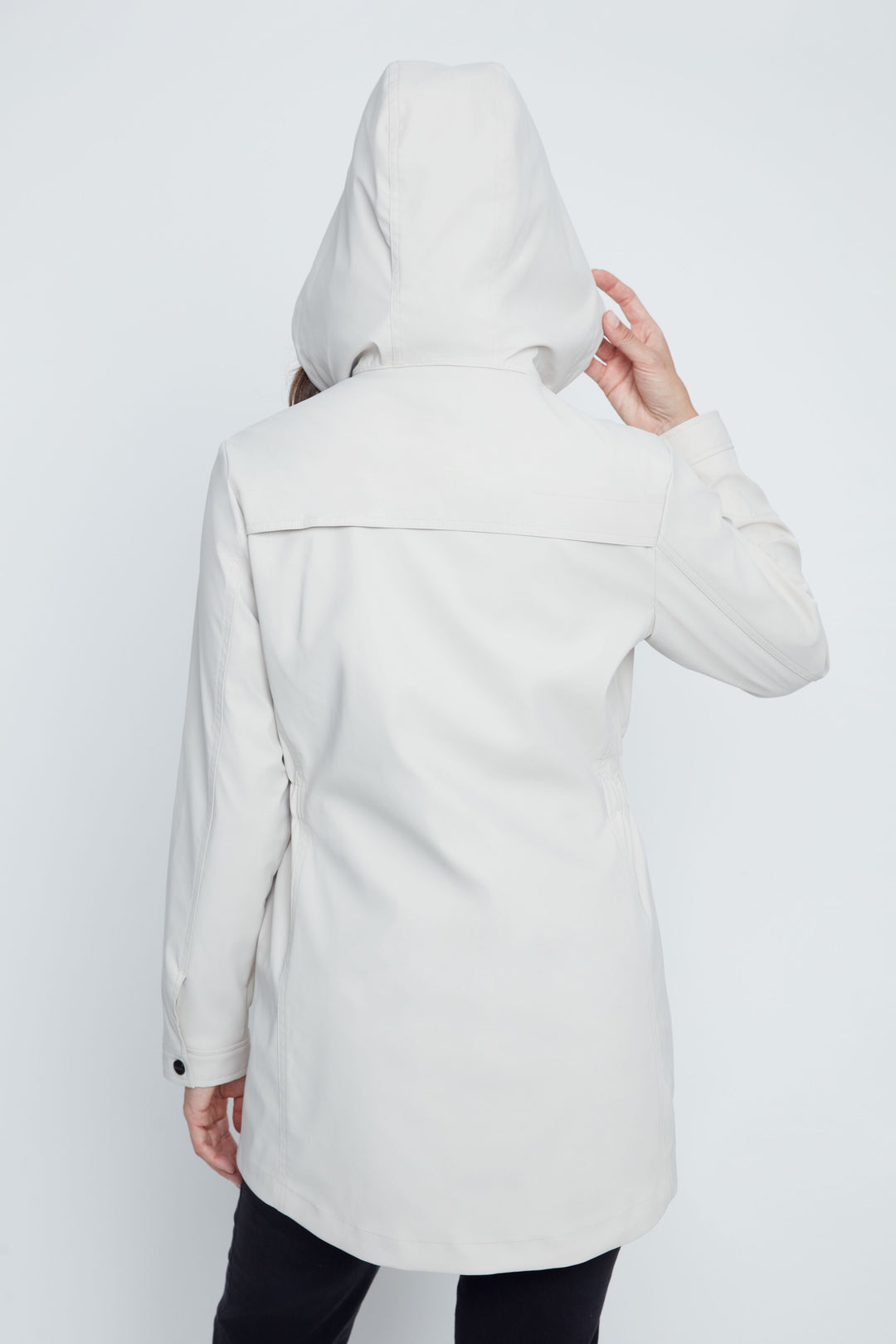 OYSTER ELEMENTS HOODED RAINCOAT