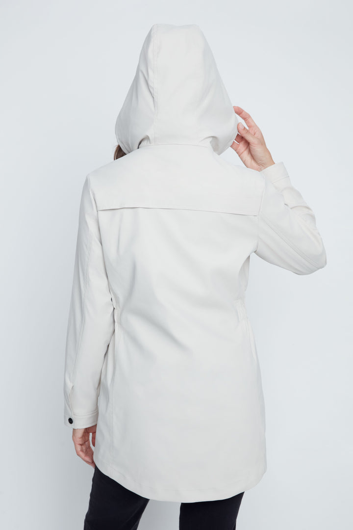 OYSTER ELEMENTS HOODED RAINCOAT