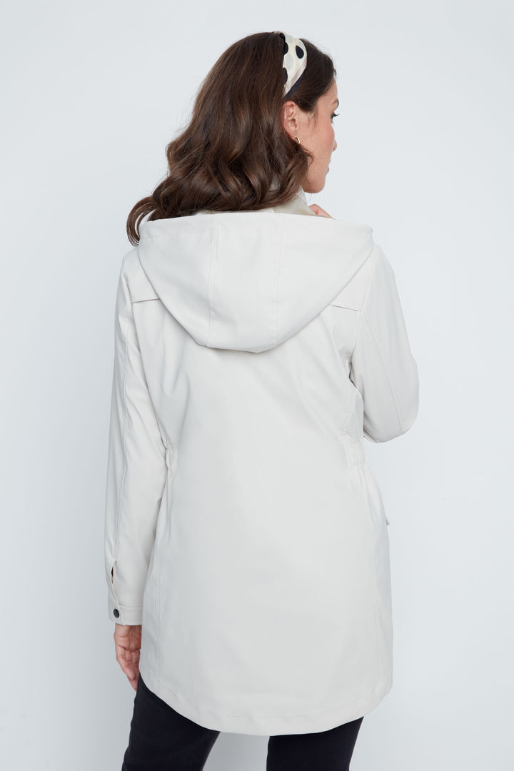 OYSTER ELEMENTS HOODED RAINCOAT