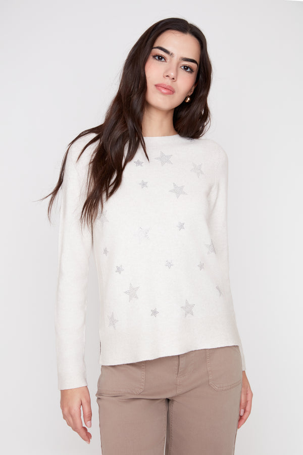 OYSTER STARLIGHT SWEATER
