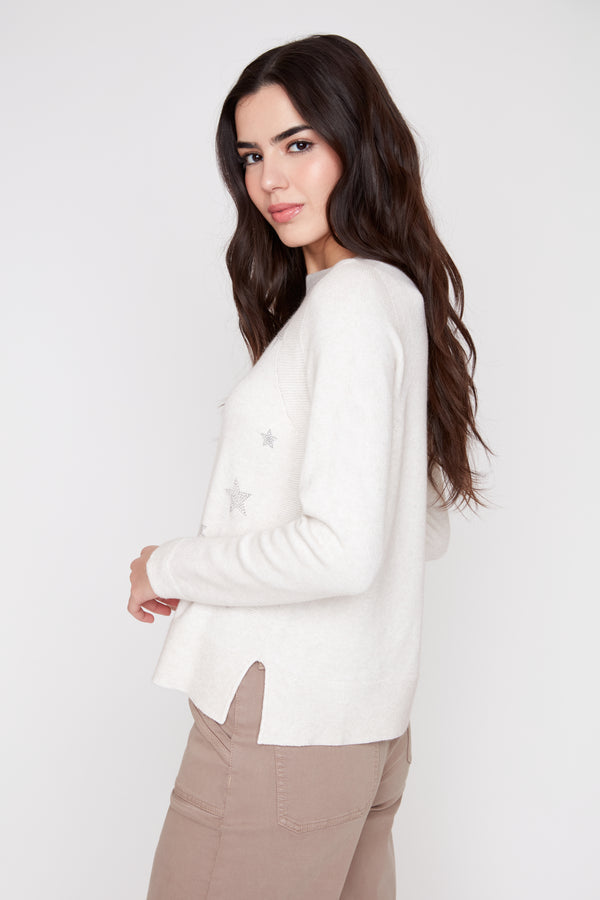 OYSTER STARLIGHT SWEATER