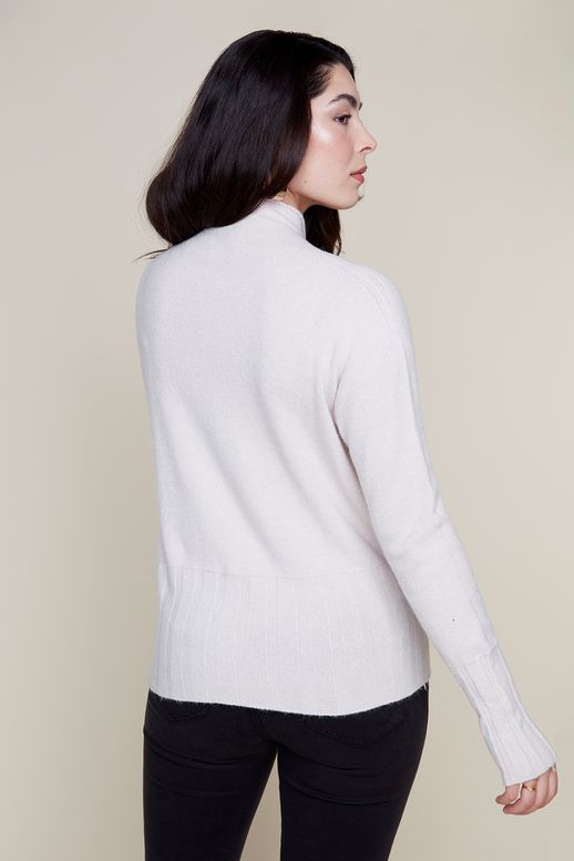 OYSTER MOCK SWEATER