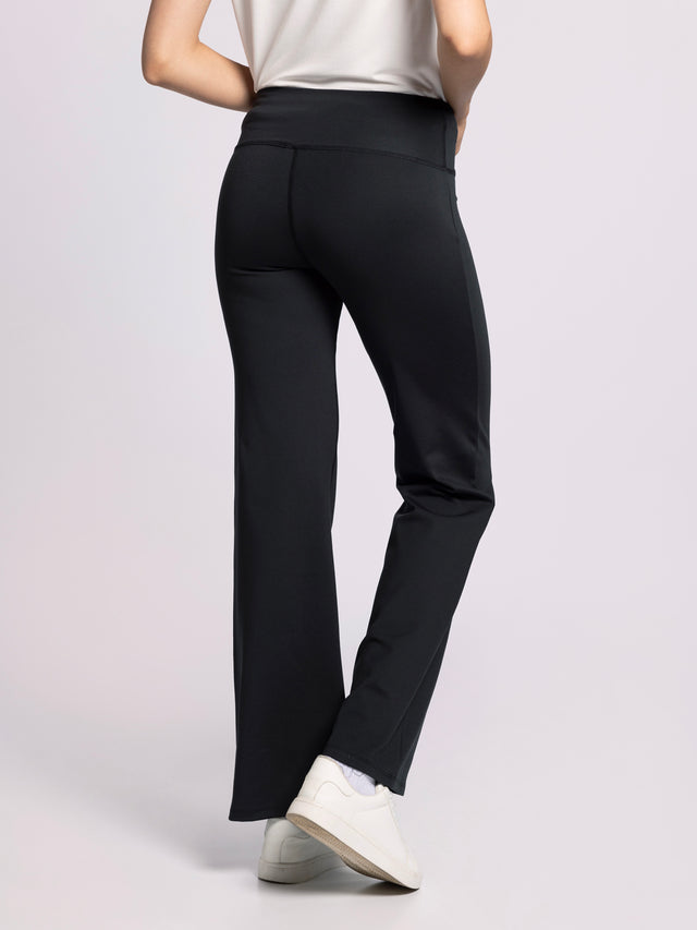 CALLIE BLACK FLARE PANTS
