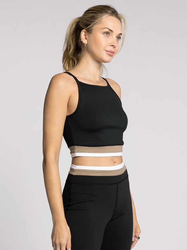 BLACK WENDY TANK
