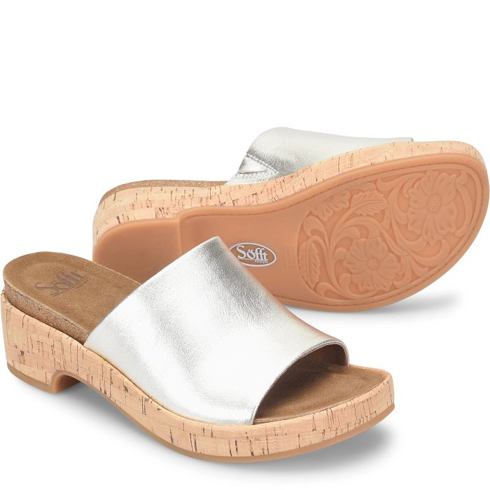 CASS LIGHT PLATINO SANDALS