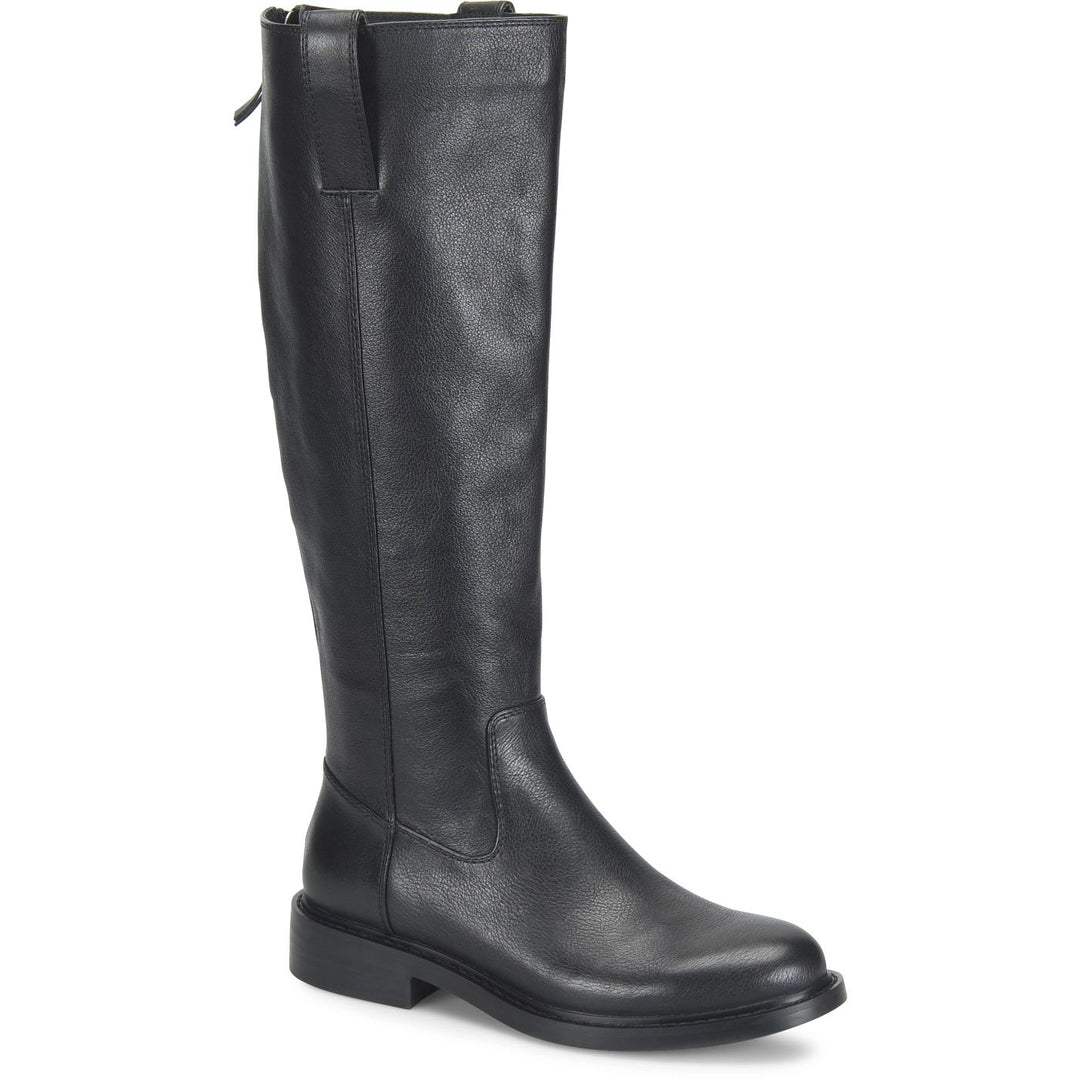 SAMANTHA III BLACK TALL BOOTS