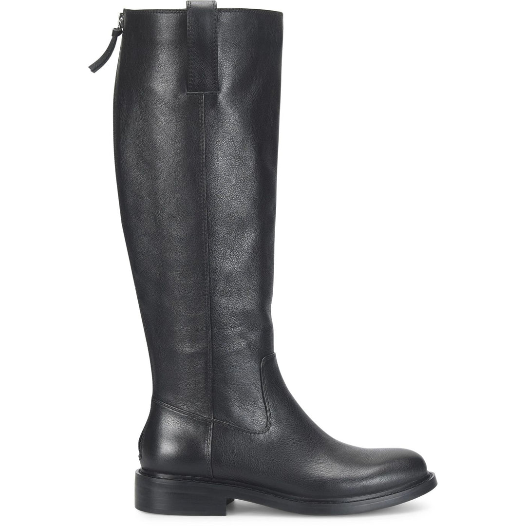 SAMANTHA III BLACK TALL BOOTS
