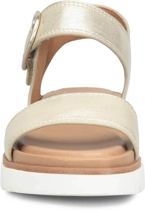 GWENETH PLATINO FLATFORM SANDAL