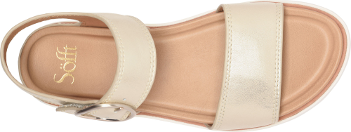 GWENETH PLATINO FLATFORM SANDAL