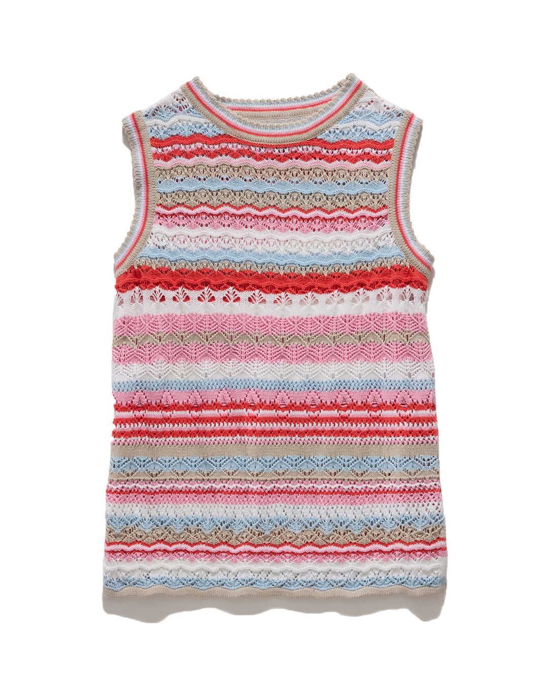 DALE STRIPE SWEATER TANK
