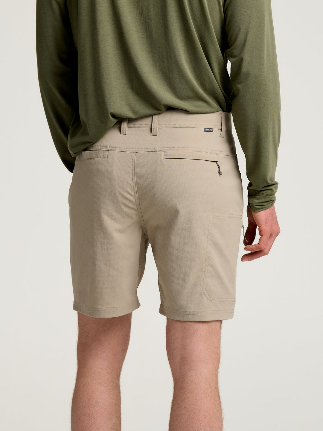 MEN'S VINTAGE KHAKI TOPOGRID SHORTS