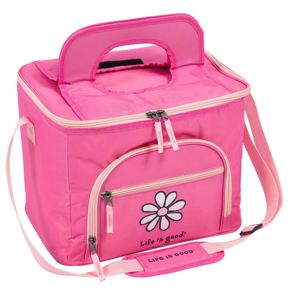 WATERMELON PINK DAISY 32 CAN COOLER
