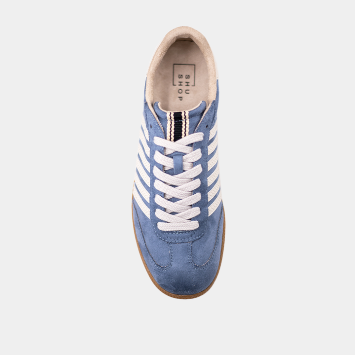 BLUE SUEDE STEVIE SNEAKERS