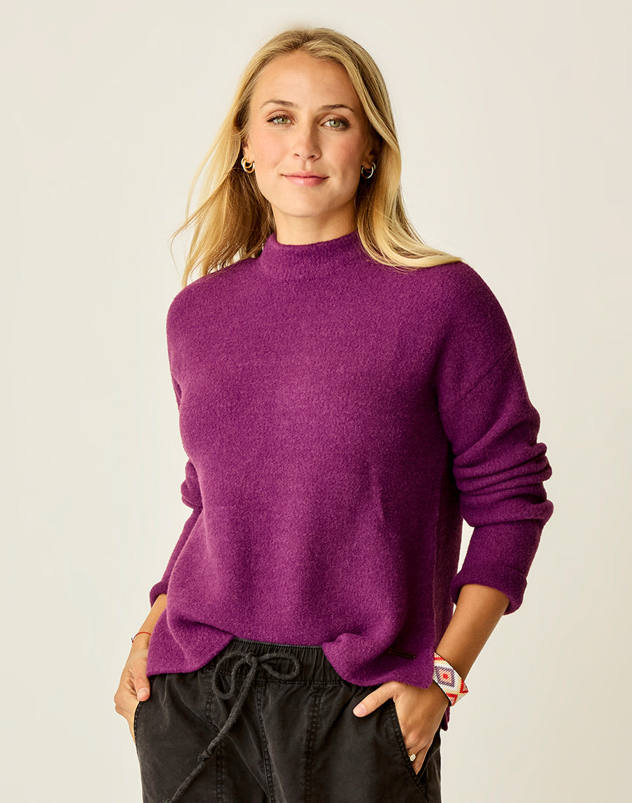 NIRVANA OLIVIA PLUSH SWEATER

