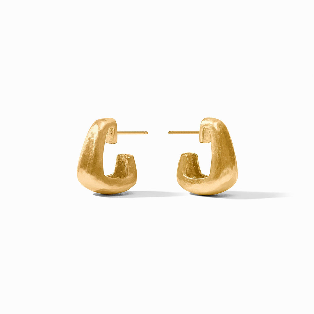 GOLD SMALL SAHARA HOOP EARRINGS