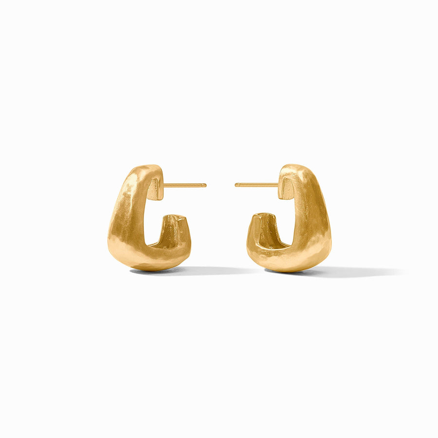 GOLD SMALL SAHARA HOOP EARRINGS
