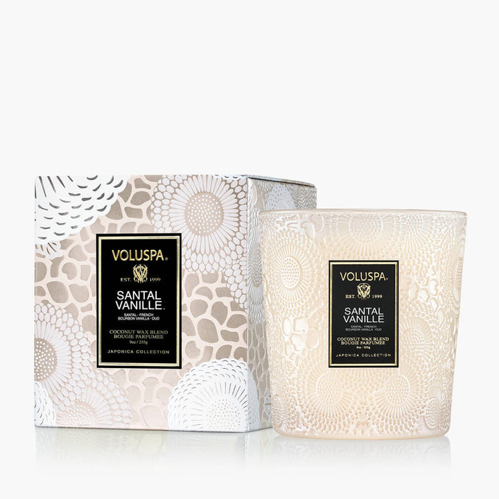 SANTAL VANILLE 9oz CLASSIC CANDLE