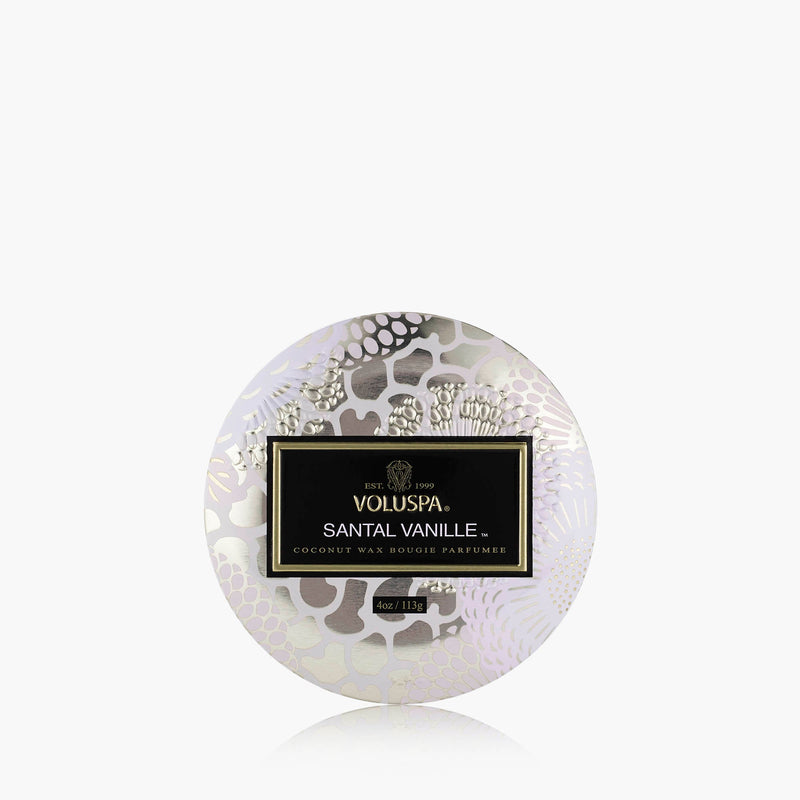 SANTAL VANILLE MINI TIN CANDLE