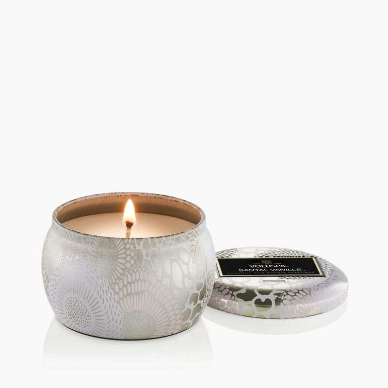 SANTAL VANILLE MINI TIN CANDLE